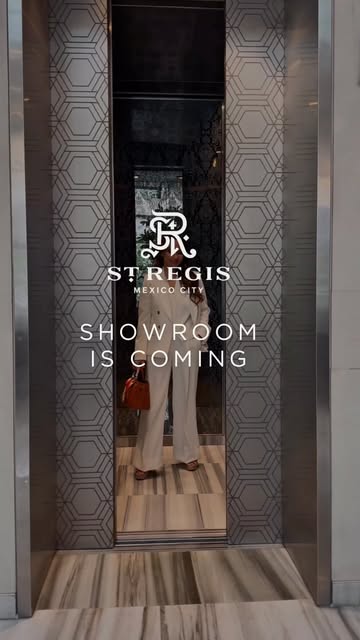 Reel: anuncio del showroom en The St. Regis