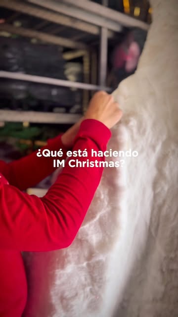Instalación de decoración por el equipo de iM Christmas